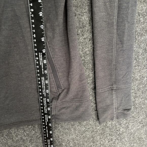 Under Armour Featherweight Slouchy Hoodie Women's Medium Gray Funnel Neck Pocket - Picture 4 of 9